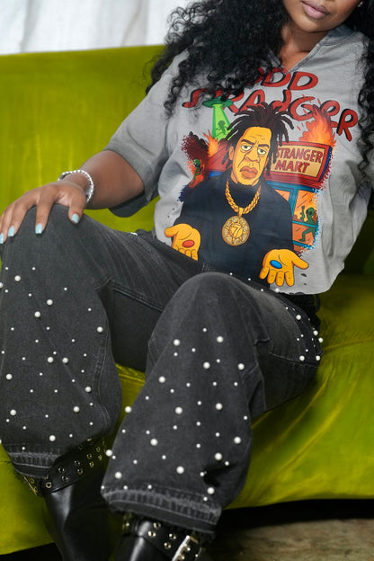 Pearl Baggy Jeans (Black)