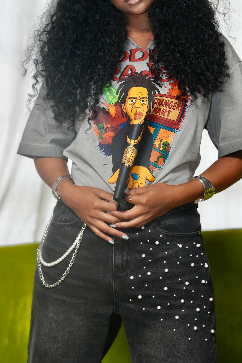 Red Pill Blue Pill Cropped Tee