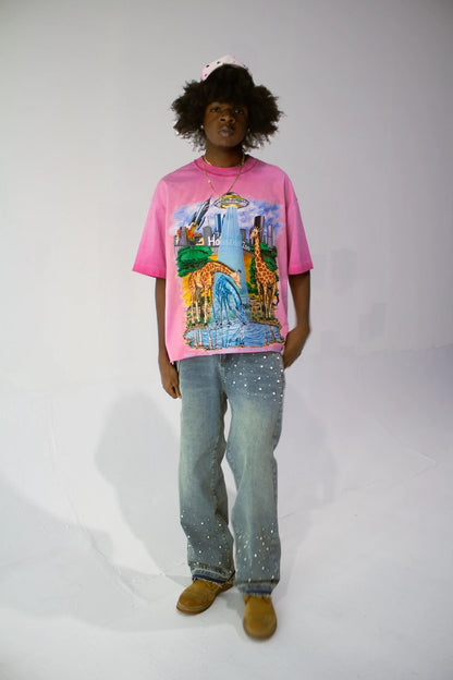 Space City Zoo (Pink)